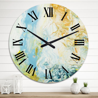 Horloge murale surdimensionnée
