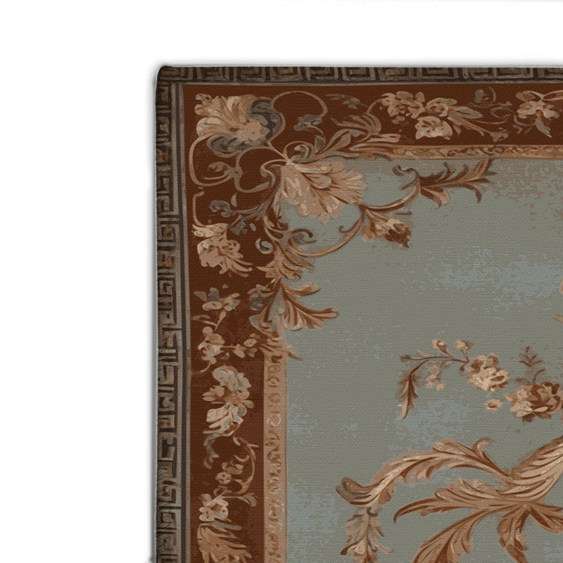 Tapis d'intérieur et d'extérieur gris français, Rectangulaire 2 pi x 3 pi