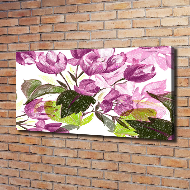 Floral - Wrapped Canvas Print