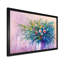Reproduction d'art sur toile, "Life style" en bleu et vert-874433382-874433381