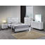 Table de chevet 2 tiroirs Glasgow, blanc-1467535575