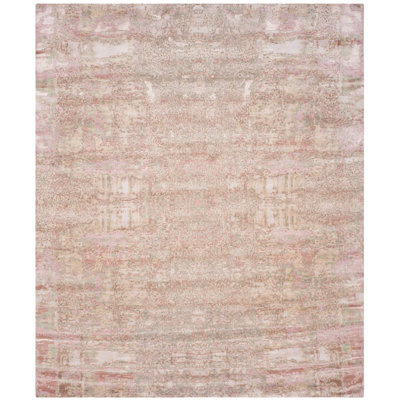 Centennial Hand Knotted Wool, Silk Abstract Rug