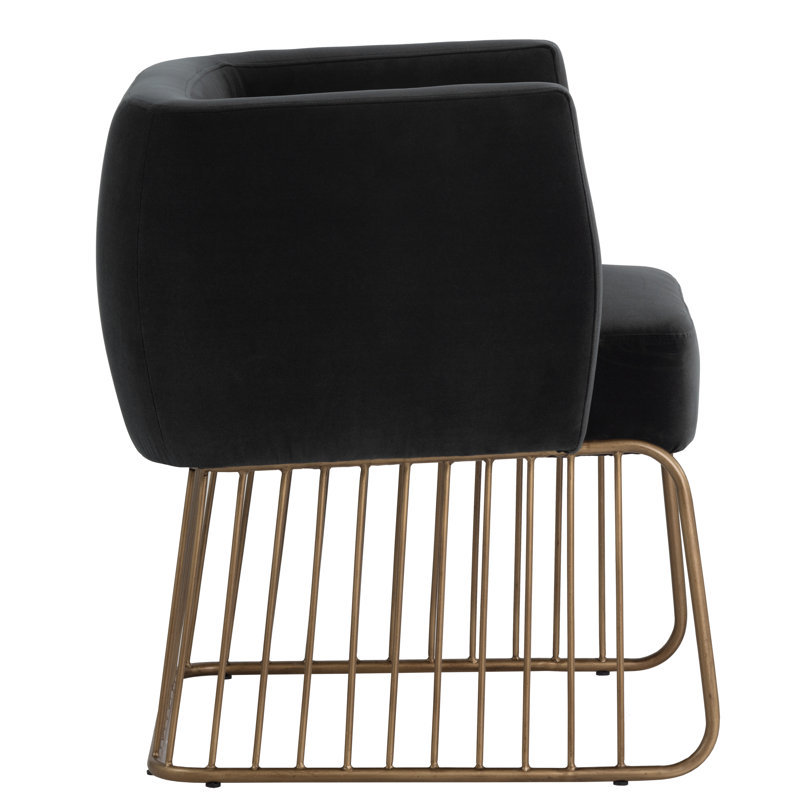Directions Upholstered Arm Chair, Gray