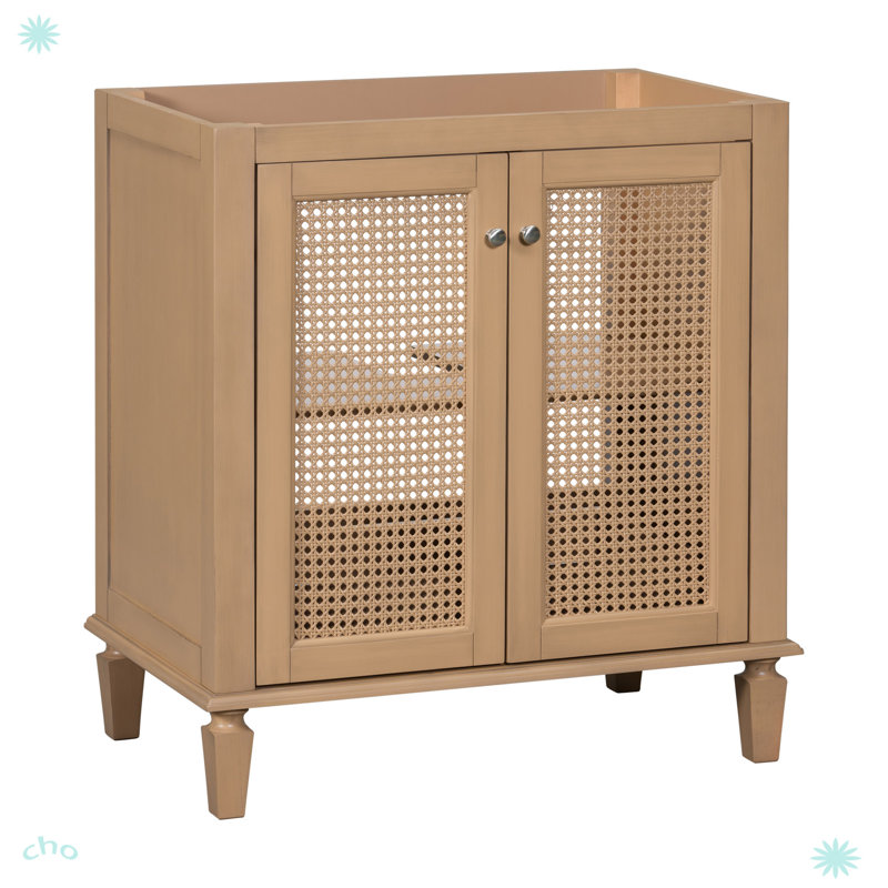 Meuble-lavabo autoportant avec tiroir caché, armoire de rangement pour la salle de bain