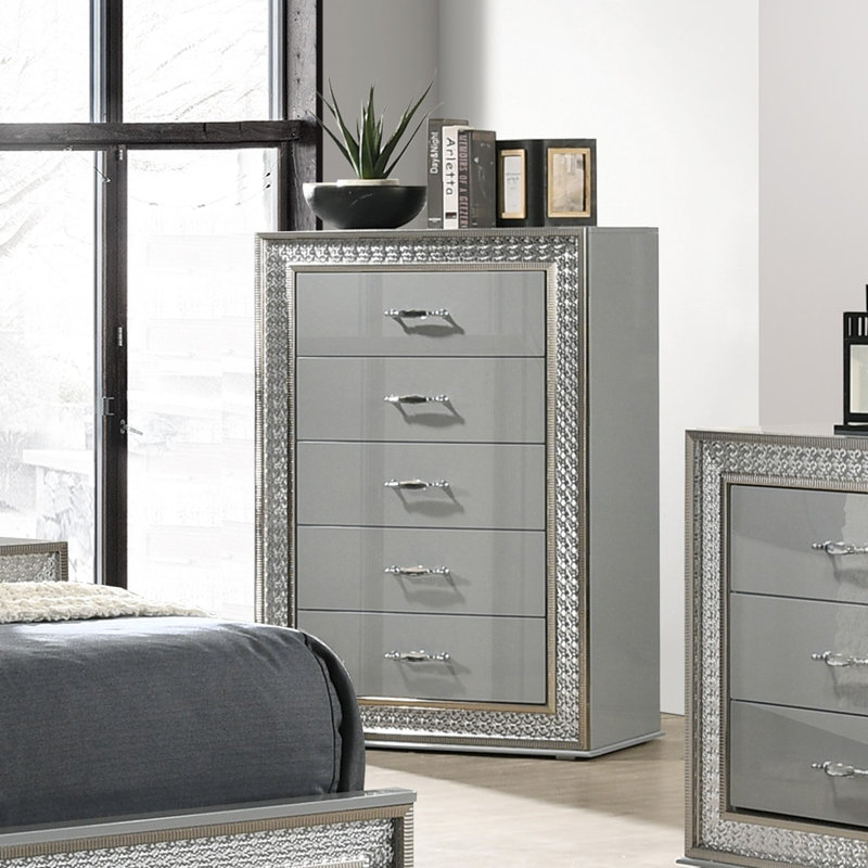Commode 5 tiroirs Lanier