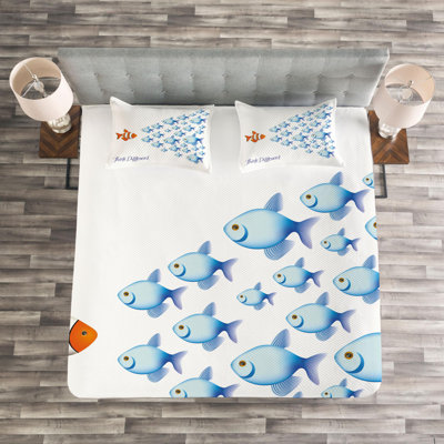 Kids Coastal Coverlet