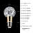 LED Solid Crystal-Style Glass Bulb, 3000K Warm White, E26/27 Medium Base Bulbs 1-Pack (Base not included)-121723586