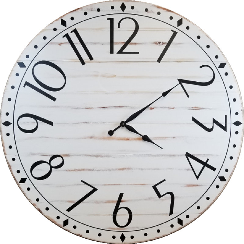 Horloge murale surdimensionnée Zed, Petit