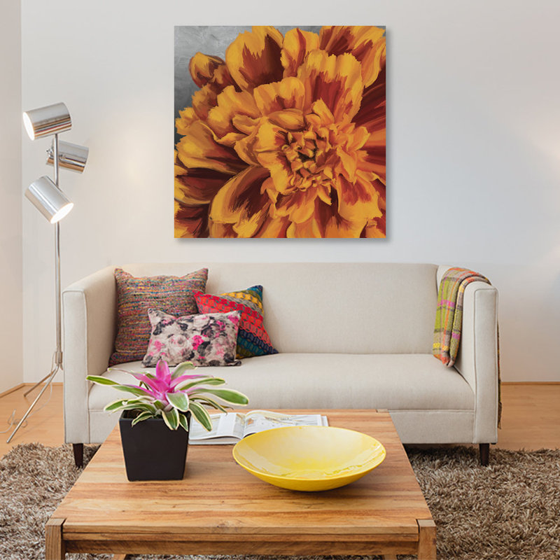 «Daylight in Bloom», reproduction sur toile, H 18 po x l 18 po x P 1,5 po, Pas de tapis, Toile tendue