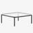 Layinsun Modern Square Glass Coffee Table