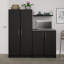 Armoire de rangement simple pour le garage avec portes et tablettes de 32 po Watse Watse-475787425
