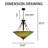 5-light Dimmable Tiffany Chandelier