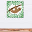 «Brazos Sleepy Sloth», art sur toile-616793906