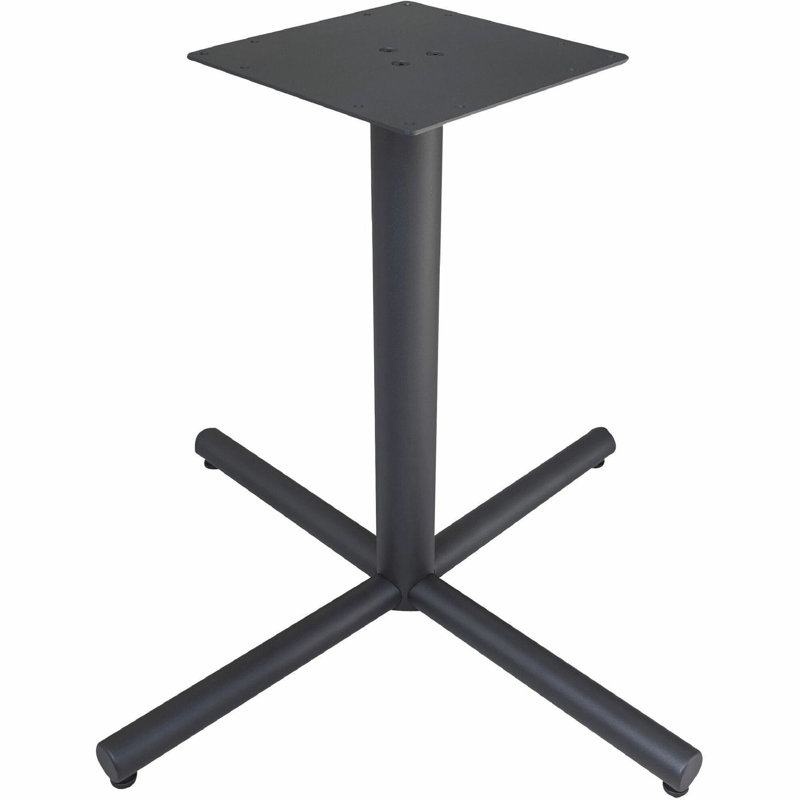 Base de table d'hôtellerie / conférence X, Noir, noir, noir, noir, H 30 po x l 45 po x P 45 po
