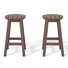Tabouret de comptoir rond 24 po Laguna