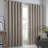 Polyester Room Darkening Curtain Pair-1350356127-1350356114