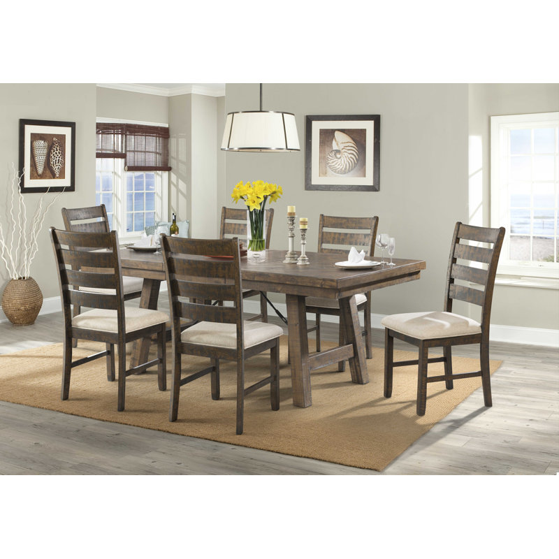Zaneta 6 - Person Four Leg Dining Set