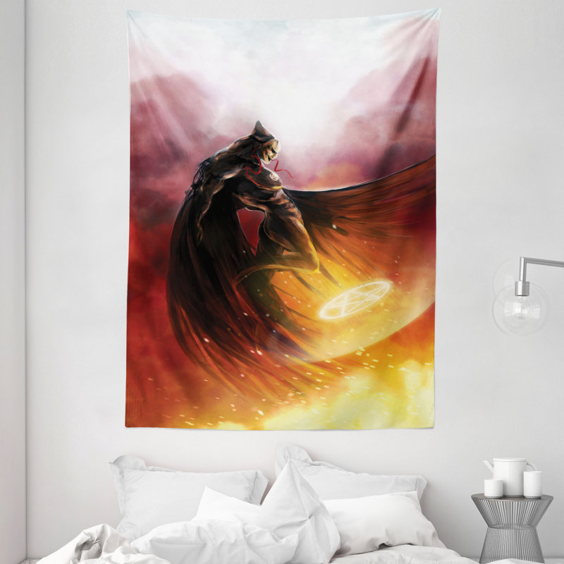 Tapisserie européenne en polyester, H 80 po x l 60 po