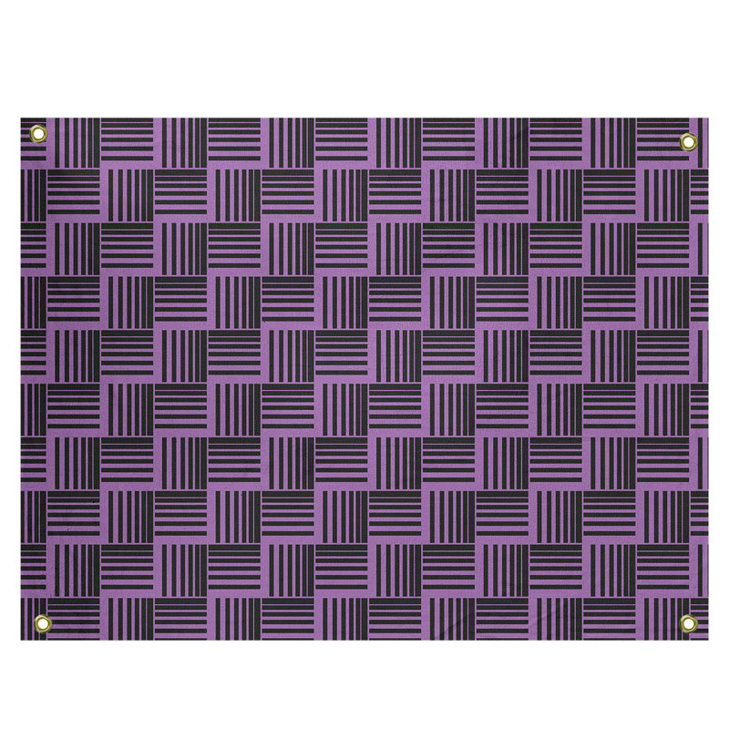 Tapisserie, H 59 po x l 80 po, Violet/rose