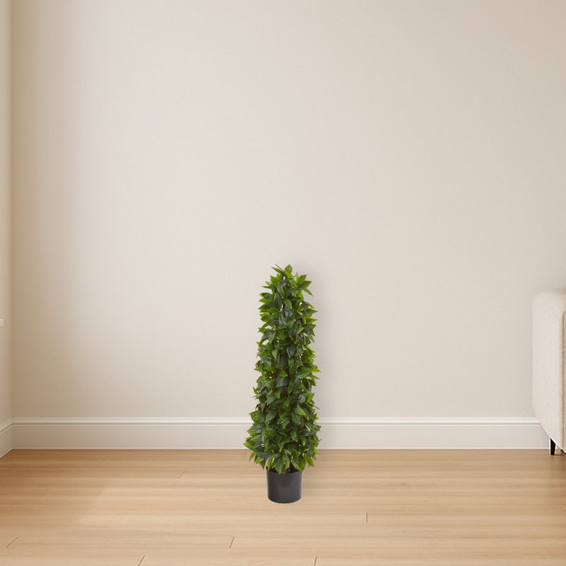 Sweet Bay Cone Topiary Artificial Tree