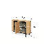 Apeton 124cm Sideboard