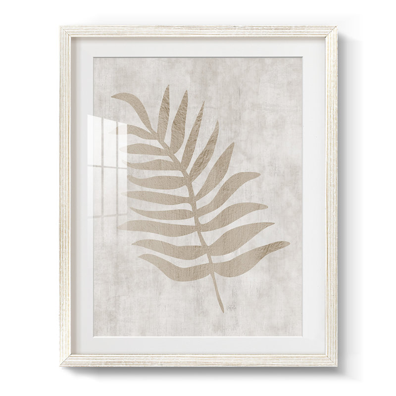 Santa Barbara - Toile tendue avec châssis, H 28,5 po x l 20,5 po, Blanc