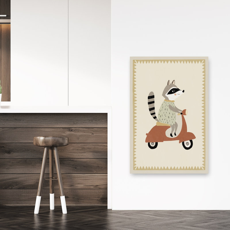 Impression d'art mural fantaisiste contemporain, H 48 po x l 32 po