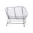 InLove Indoor/Outdoor Handmade Loveseat-36018136