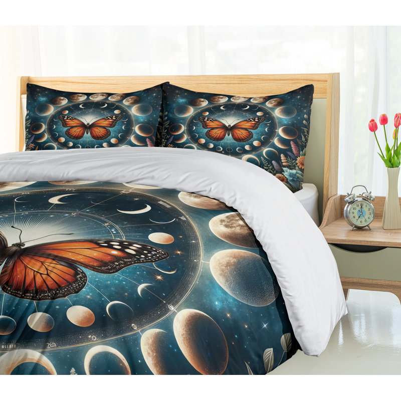Aesthetic Duvet Cover, Queen Duvet Cover + 2 Standard Shams