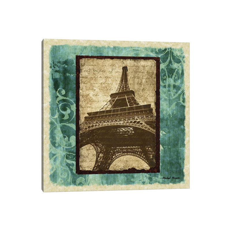 Parisian Trip II by Michael Marcon - Wrapped Canvas Gallery-Wrapped Canvas Giclée, 66.04 cm H x 66.04 cm W x 1.91 cm D