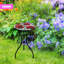 Glass Top End Table