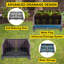 Lit de jardin surélevé en plastique 1,4 pi x 1,4 pi