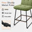 Ensemble de 2 tabourets de bar 26 po Green-986856472-1003511800