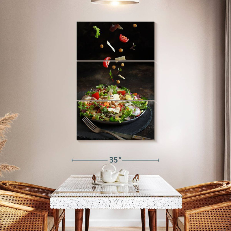 Yarlin Chickpea Salad, 32" H x 20" W