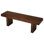 Hewett Solid Wood 57"W Bench