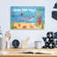  «Cute Sea Creatures 2» par Alicia Longley, art mural en verre acrylique, 16 po x 12 po
