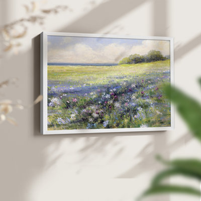 Au bord de la mer - Reproduction encadrée - Restickable