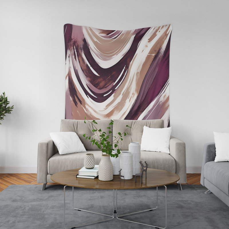 Tapisserie murale, H 80 po x l 68 po x P 0,8 po