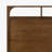 Kaela Oak Platform Bed Rectangular Headboard Shape Walnut Finish Bed Frame Furniture for Bedroom-296789420
