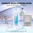 VEVOR 320 lb. Daily Production Cube Clear Ice Freestanding Ice Maker