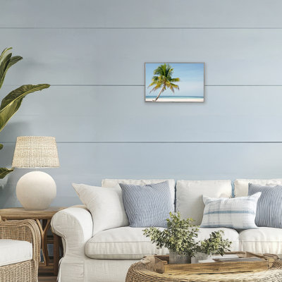 Giclée encadrée de palmier Barrier Reef Island, design par Danita Delimont