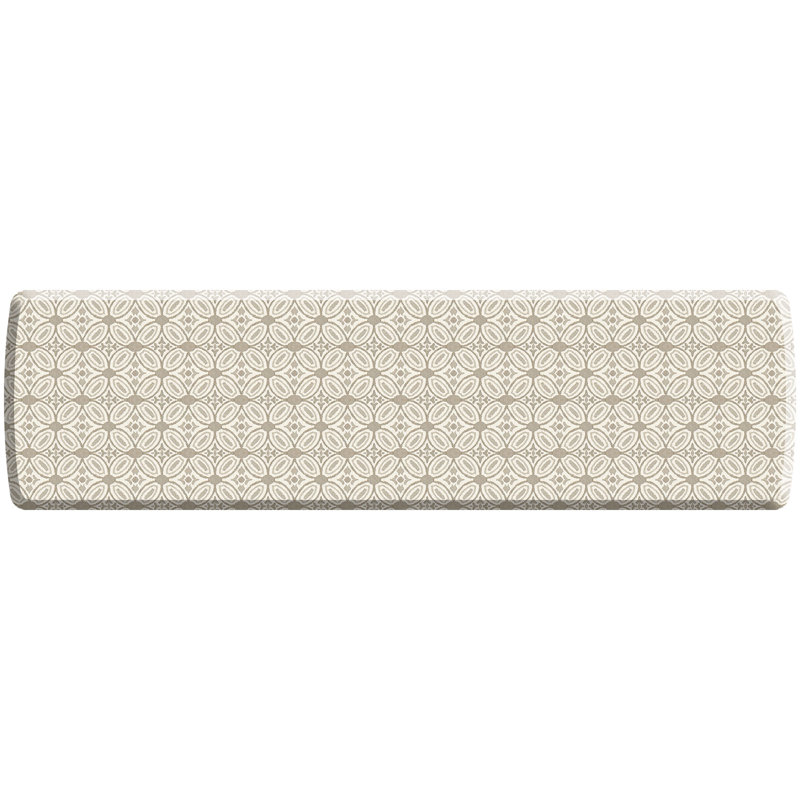 Tapis de cuisine Designer Comfort Anti-Fatigue, 30 po x 108 po, Sable pâle