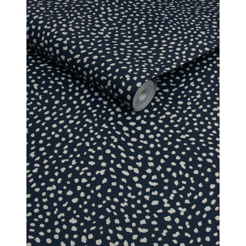 Joules Guinea Spot French Navy Wallpaper