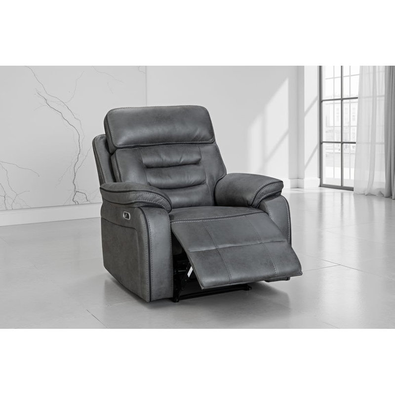 Bittany 95cm Wide Standard Recliner, Power - Push Button