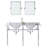 Copeland Stone Oval Console Bathroom Vanity with Faucet and Overflow-1588304361
