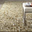 Tapis géométrique en laine / viscose touffeté à la main Martha Stewart-11180383