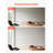 Wall Molding 3 Pack, Wainscoting Panels Kit, Lightweight Paintable Polystyrene, Easy to Install, Waterproof Accent Wall Trim for Interior Décor Living Room, Bedroom, White (24x54 + 24x24 in)