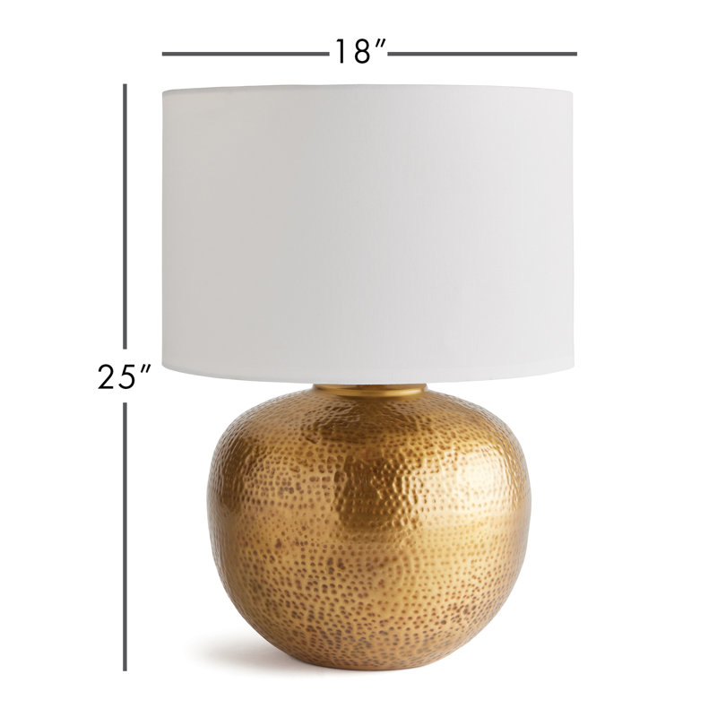 Mercury Large Table Lamp, 25" H x 18" W x 18" D