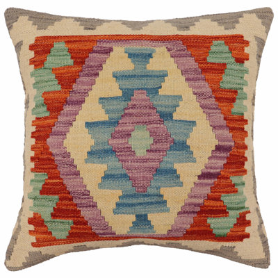 Tribal Kilim Pillow Geometric Throw Pillow