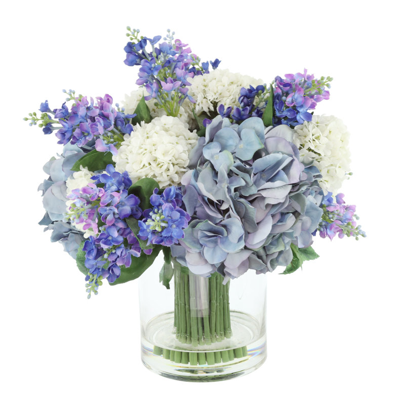 Mixed Floral with Hydrangeas, Viburnum and Lilacs